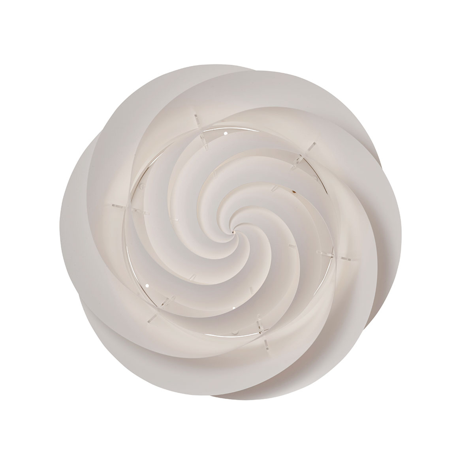 LE KLINT Swirl medium – wall light with LED, white