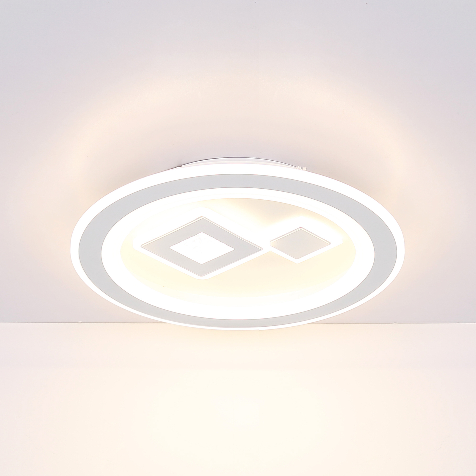 LED-Deckenlampe Valeria, CCT-Funktion, rund