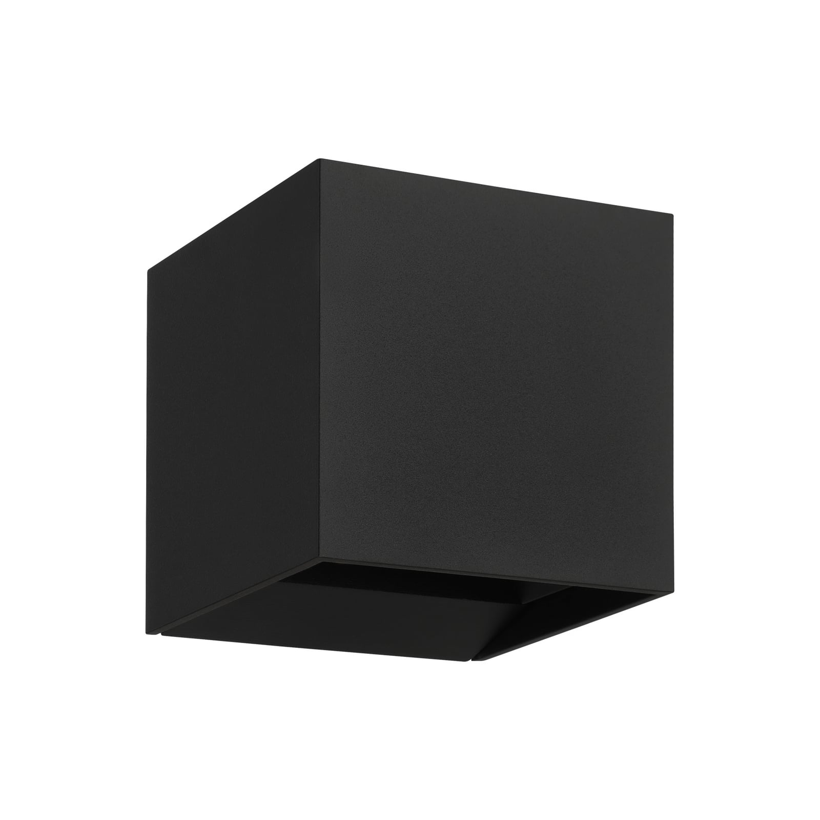 LED vanjska zidna svjetiljka Calpino 3, crna, širine 10 cm, 2 žarulje.