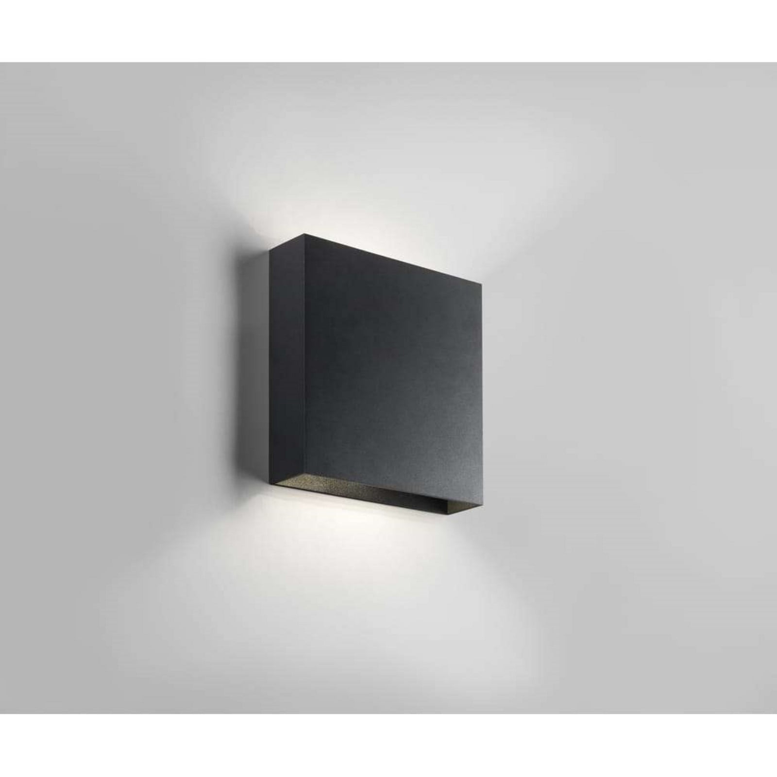 Compact W2 Wandleucte Up/Down 2700/3000K Black LIGHT-POINT - Wohnzimmer - Aluminium
