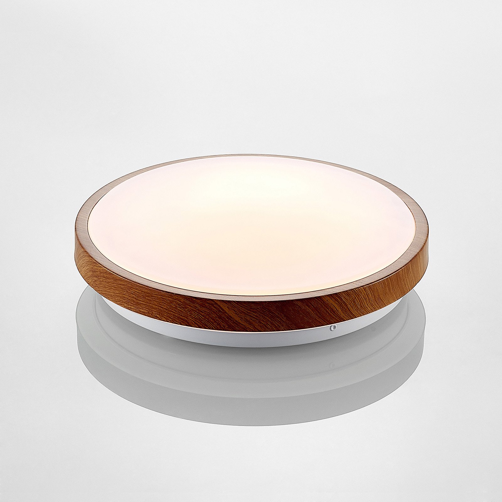 Mendosa Candeeiro de Tecto Wood/White - Lindby