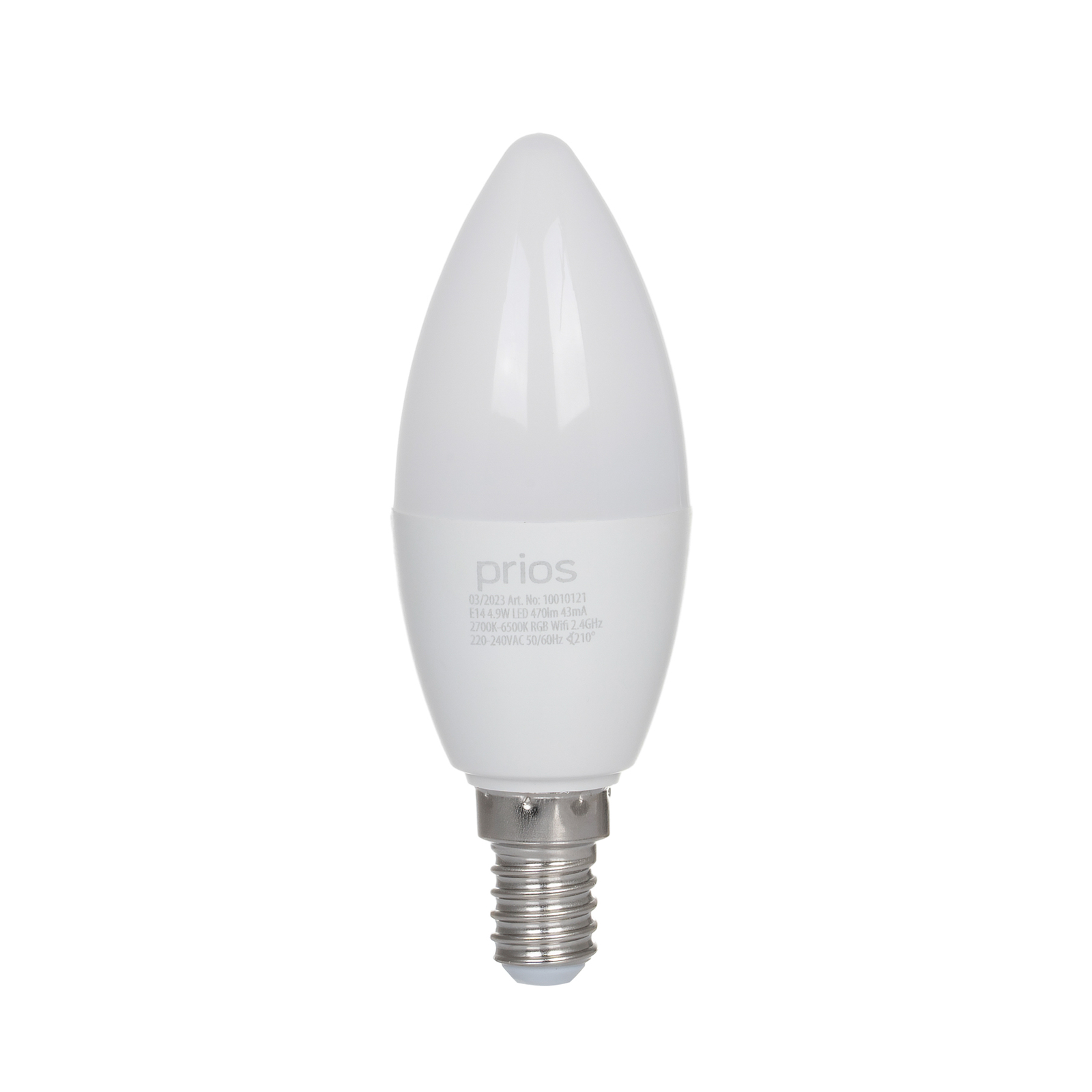 Smart LED-E14 4,9W RGB WLAN matt tunable white