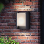 Philips LED outdoor wall light Arbour UE, 1-bulb 2,700 K