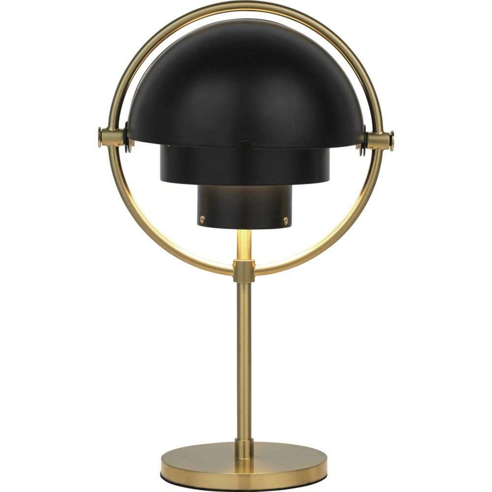 Multi-Lite Portable Bordslampa Black/Brass - GUBI