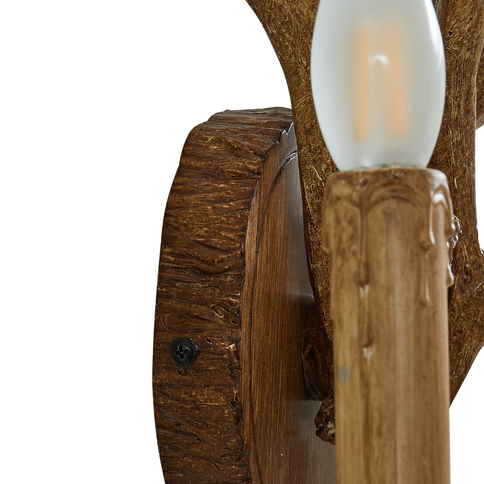 Fibi Wandleuchte Brown - Lindby