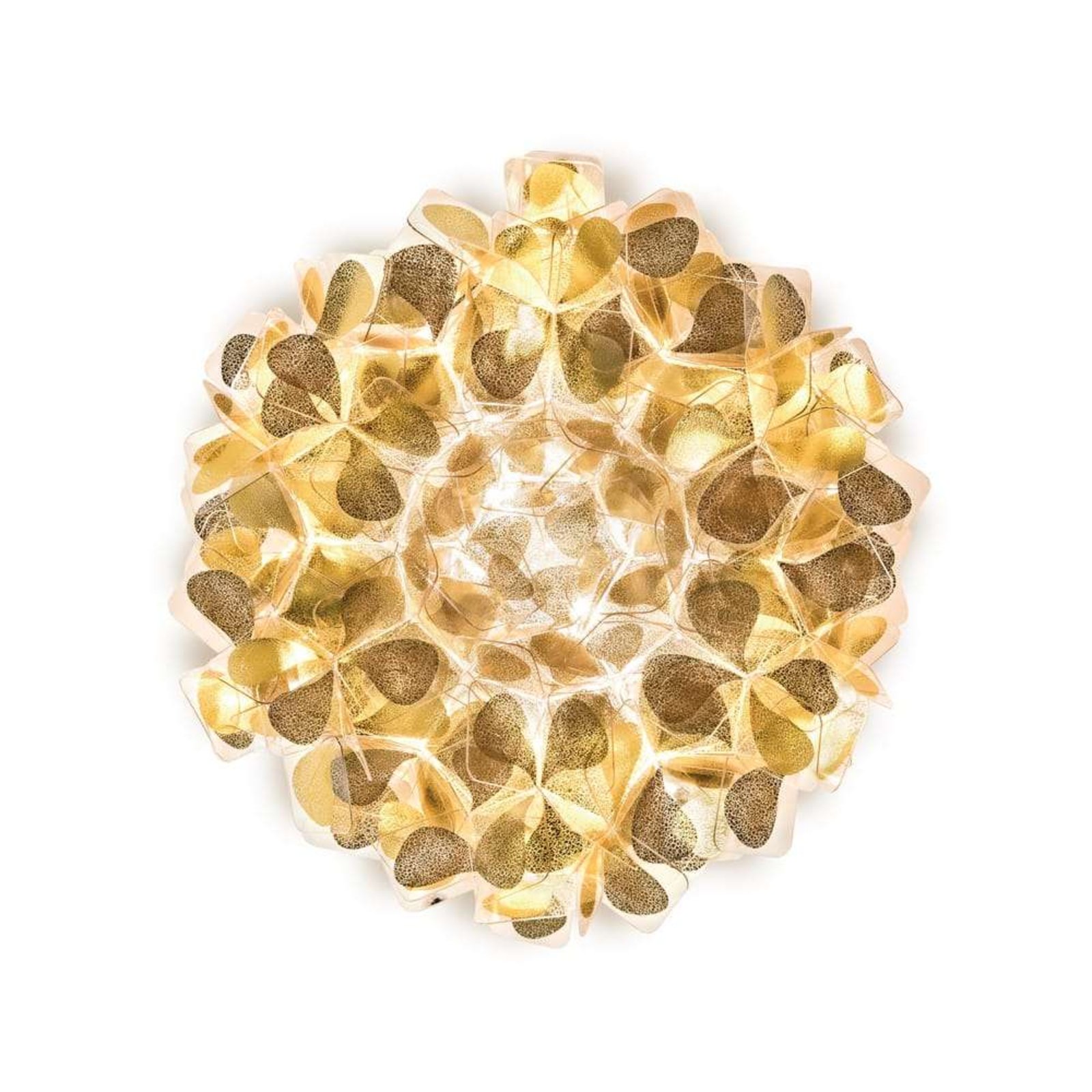 Clizia Plafond/Vägglampa Mama Non Mama Medium Gold - Slamp