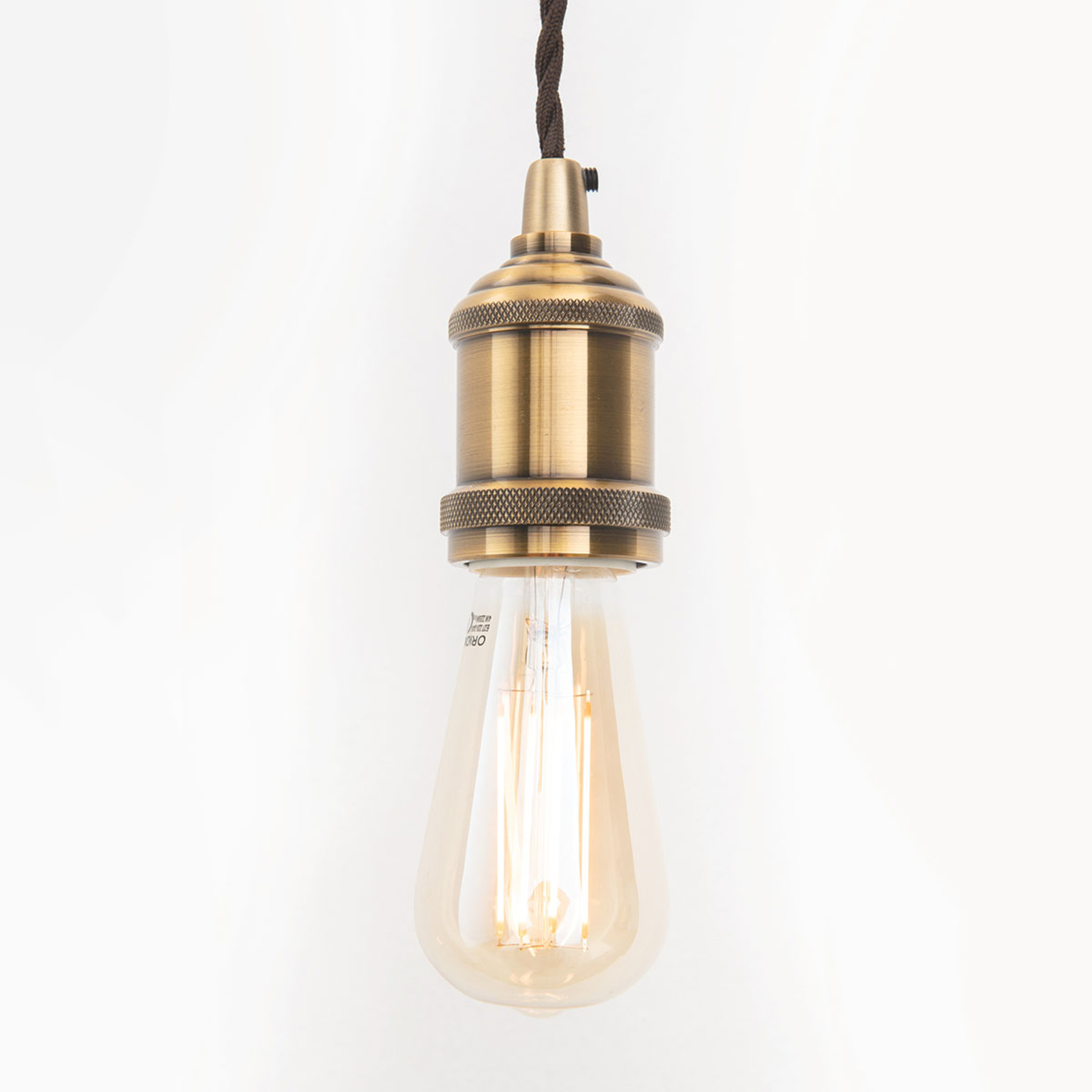 Podrumska zidna svjetiljka od drva, jedna žarulja