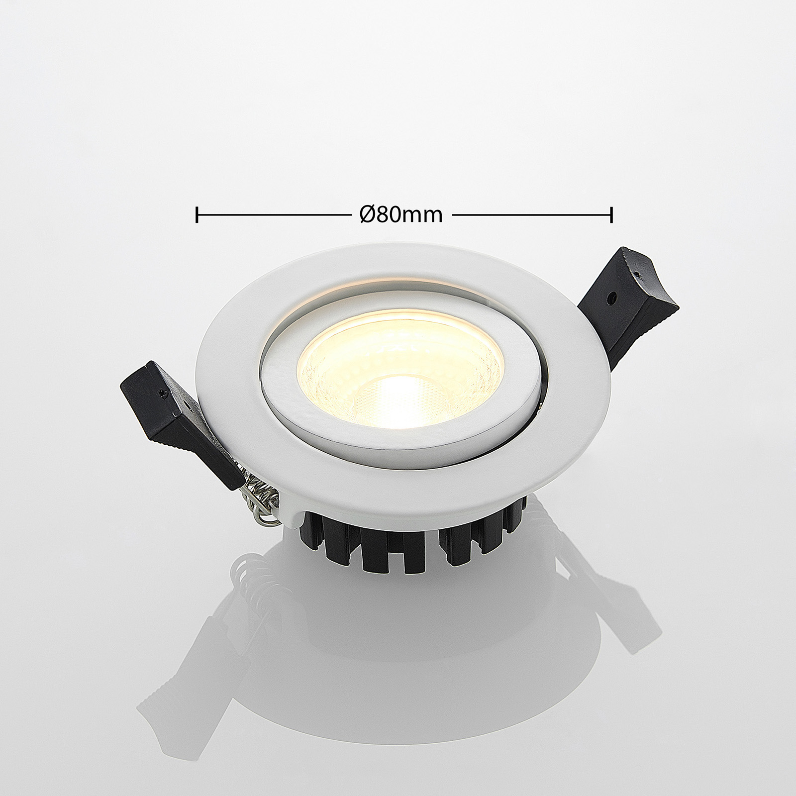 Arcchio Nabor LED-downlight 36° 2.700 K IP65 6,3 W