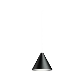 String Light Cone 12m Czarna Soft Touch Dim - Flos