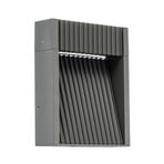 Tavion LED venkovní nástěnné svítidlo, antracit, IP65, 16 cm - Lucande