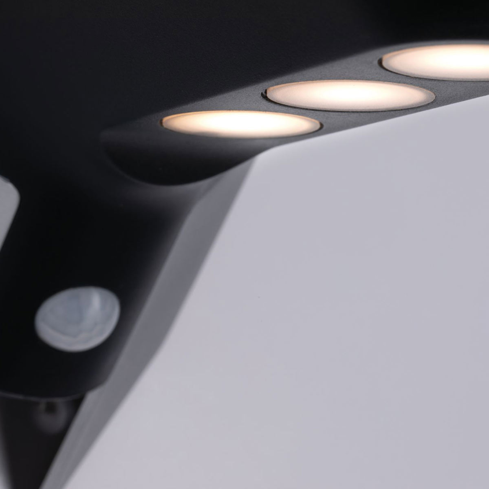 Paulmann LED слънчева външна стенна лампа Soley антрацит
