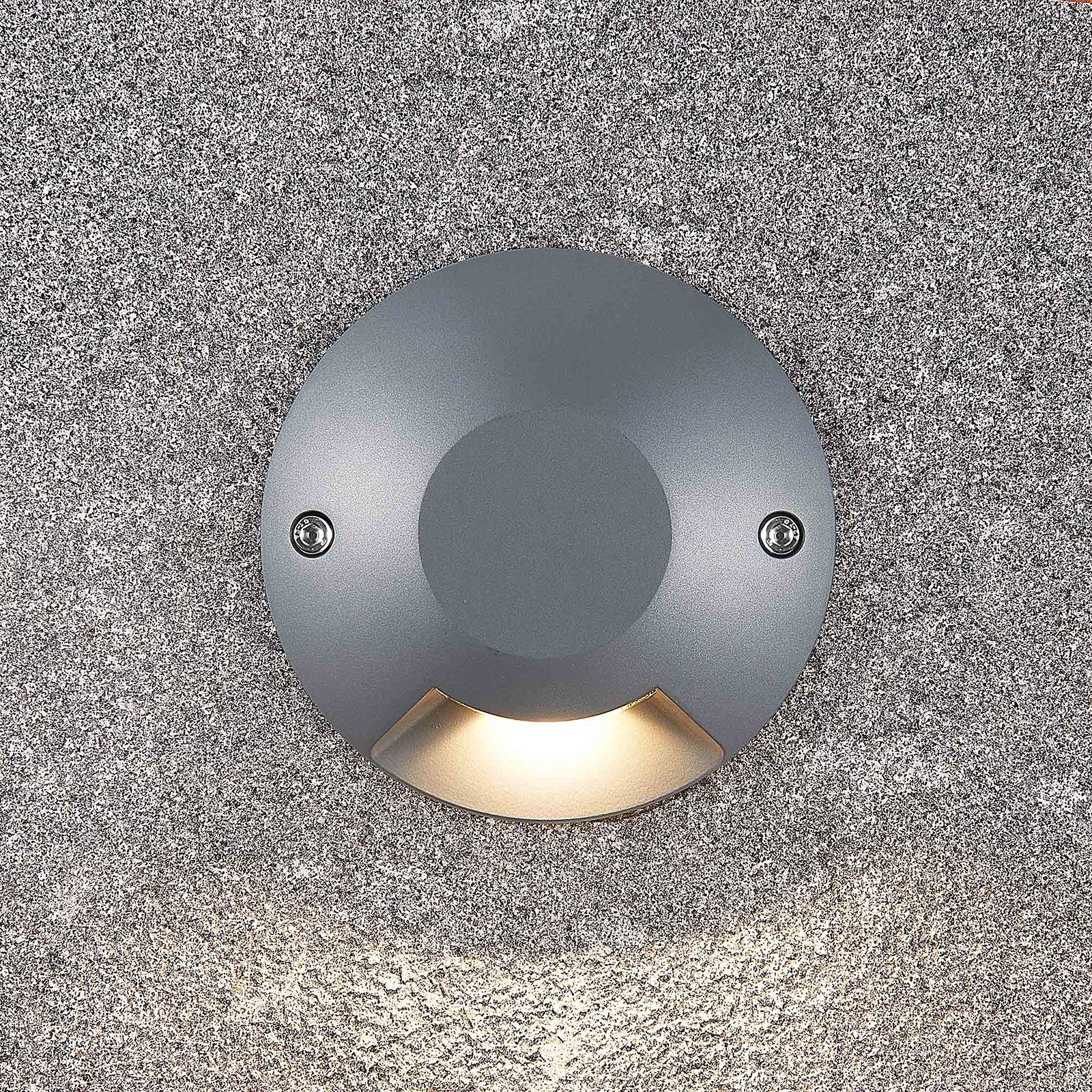 Jeffrey LED Focos de Embutido Exterior Silver - Lucande