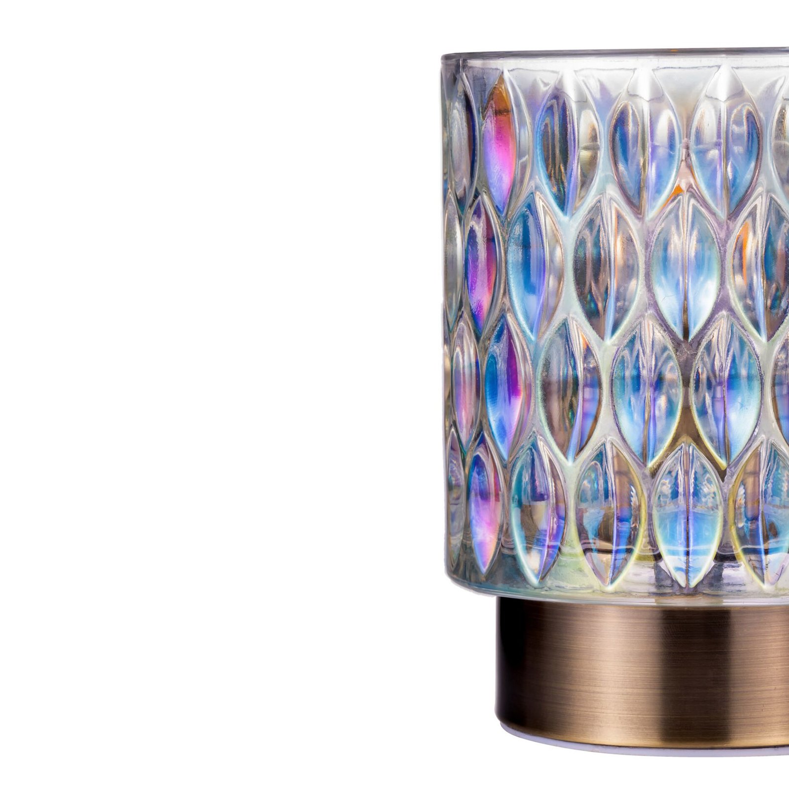 Pauleen Clear Glamour lampada di vetro a batteria