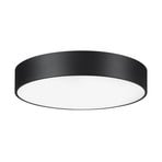 BRUMBERG Biro Circle, Ø 45 cm, DALI dimmable, melns 3000 K