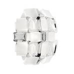 Mida Applique Wall Lamp White/Platinum - Slamp