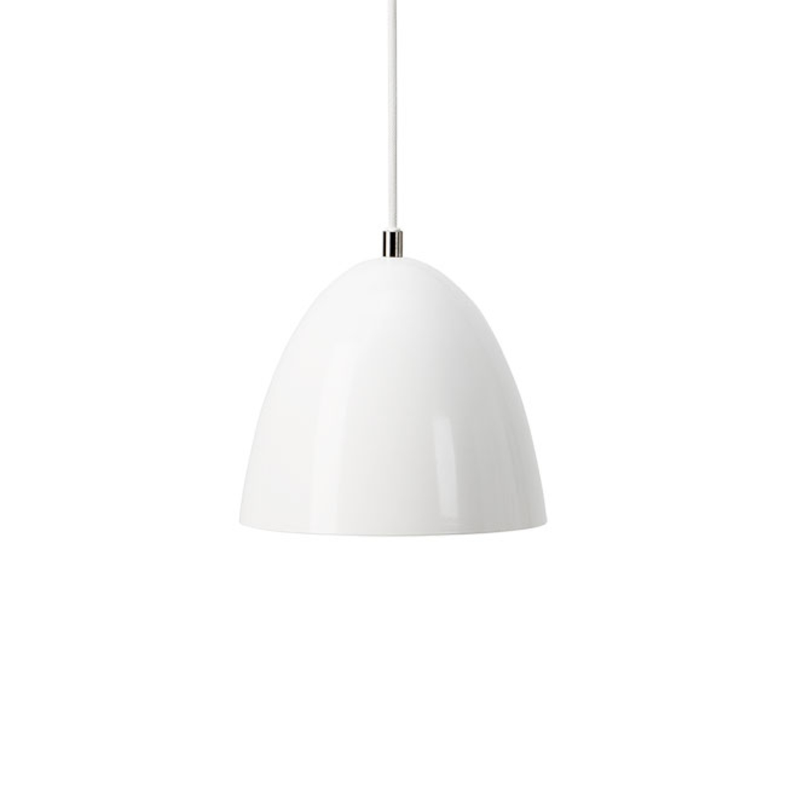 Lampa wisząca LED Eas, Ø 24 cm, 3 000 K, biała