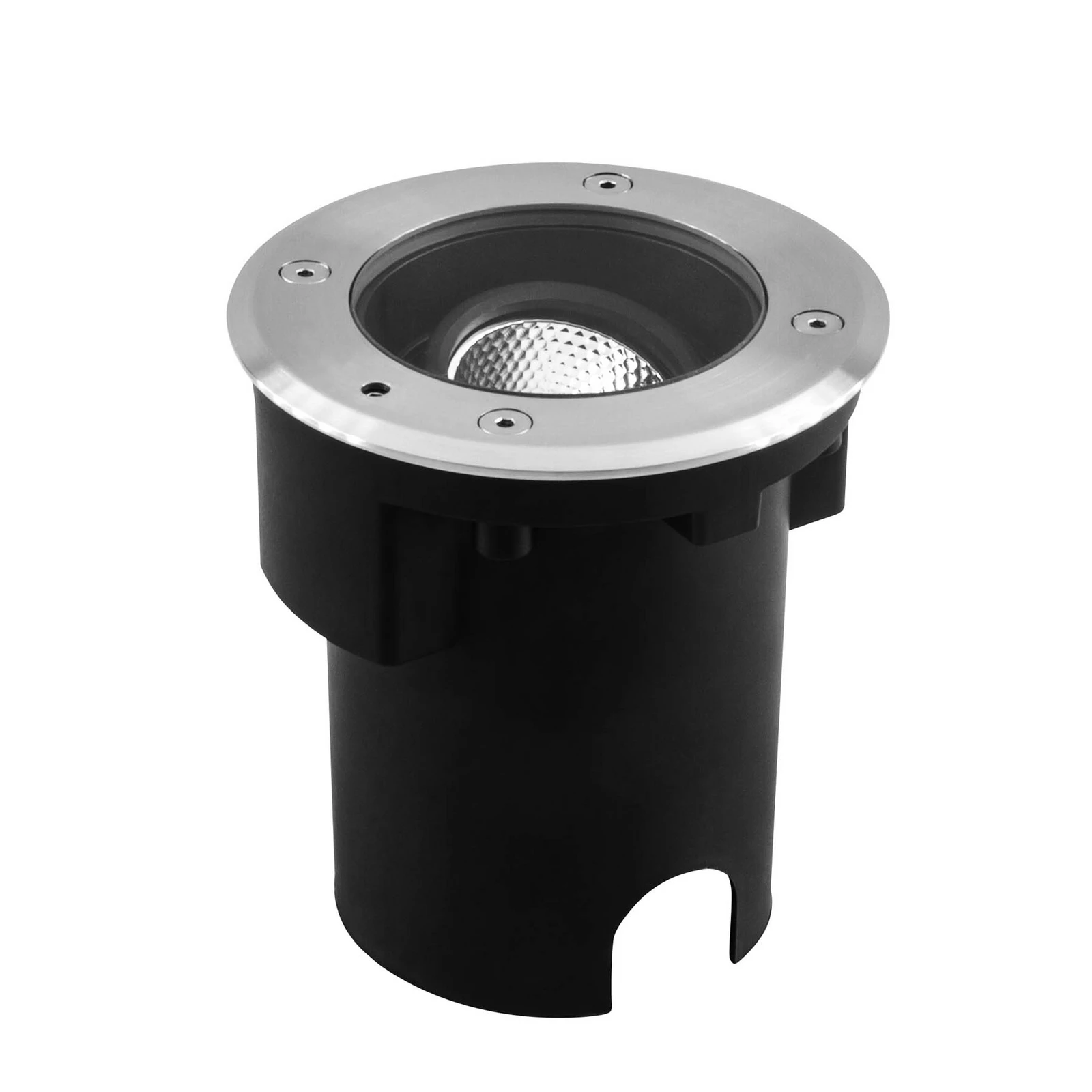 EVN Pentola vstavaná lampa z ušľachtilej ocele Ø13,5cm 3.000K