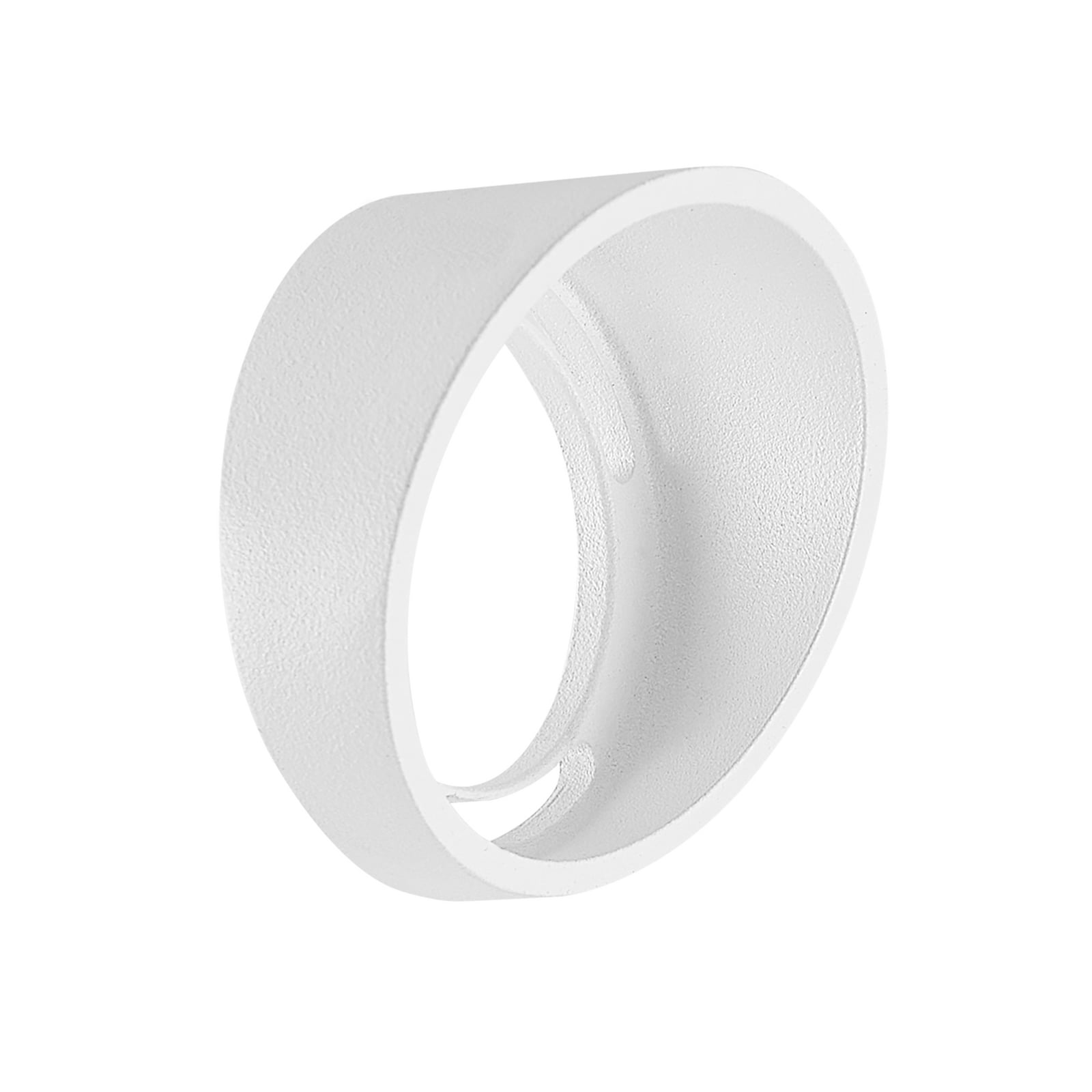 Bague anti-éblouissement CHOPA II, blanche, Ø 4,6 cm, métal