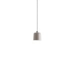 Zile Závěsná Lampa Ø20 Matt Dove Grey - Luceplan