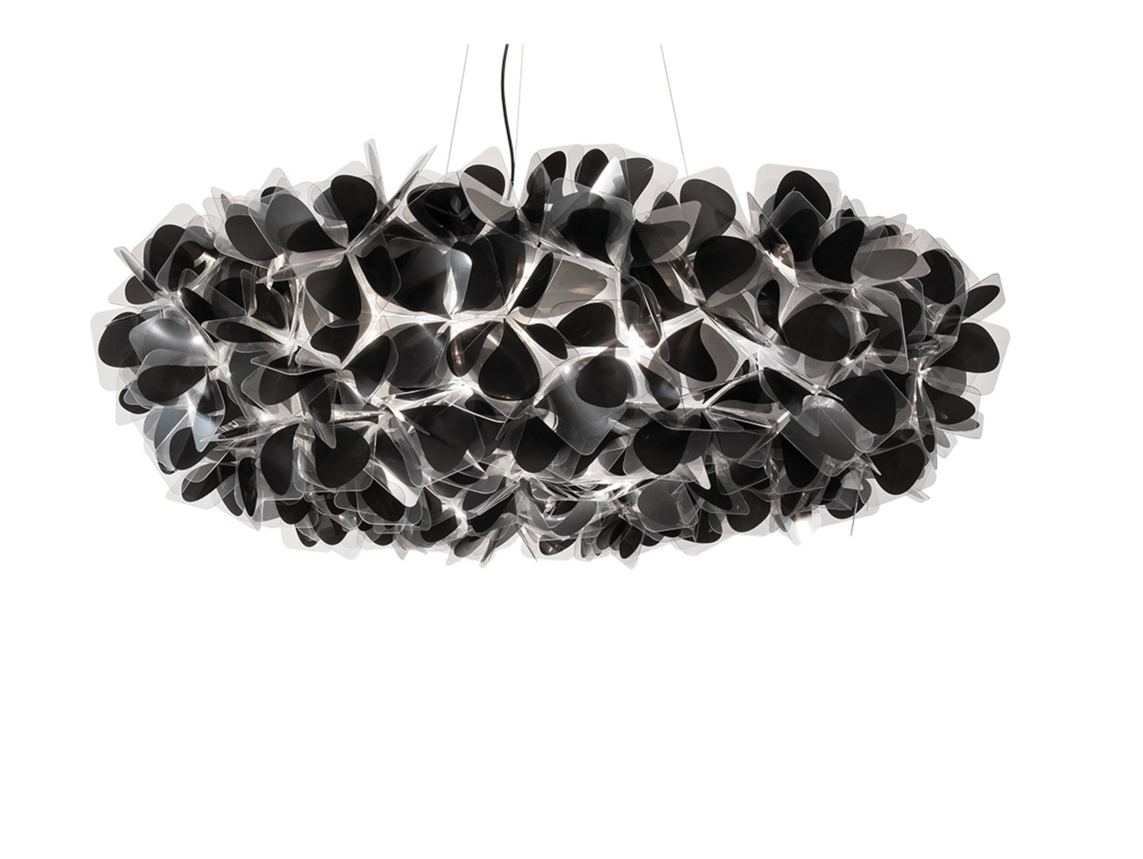 Clizia 130 Pendant Mama Non Mama Black/Transparent - Slamp