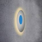 Escale Blade Open applique LED RGBW argent Ø59 cm