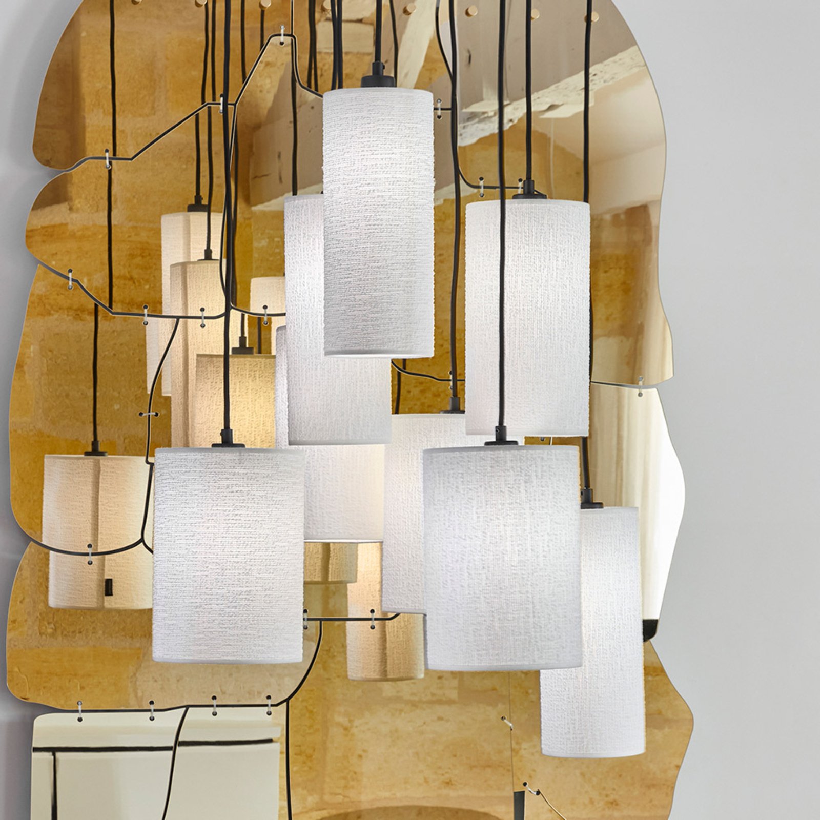 Cosiness Pendellampe achtflammig rund - MARKET SET Cosiness Pendellampe achtflammig rund - MARKET SET