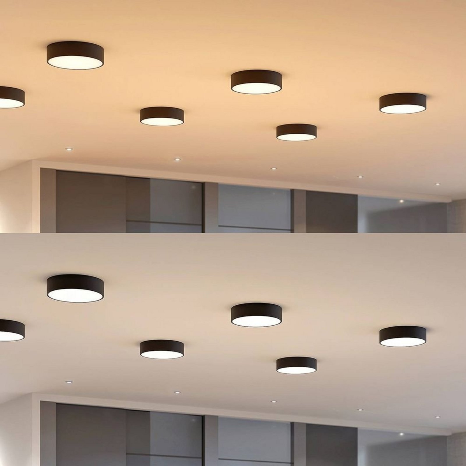 Noabelle LED Taklampe Ø40 Black - Arcchio