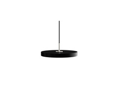 Asteria Plus Pendant Mini Black/Steel Top - UMAGE