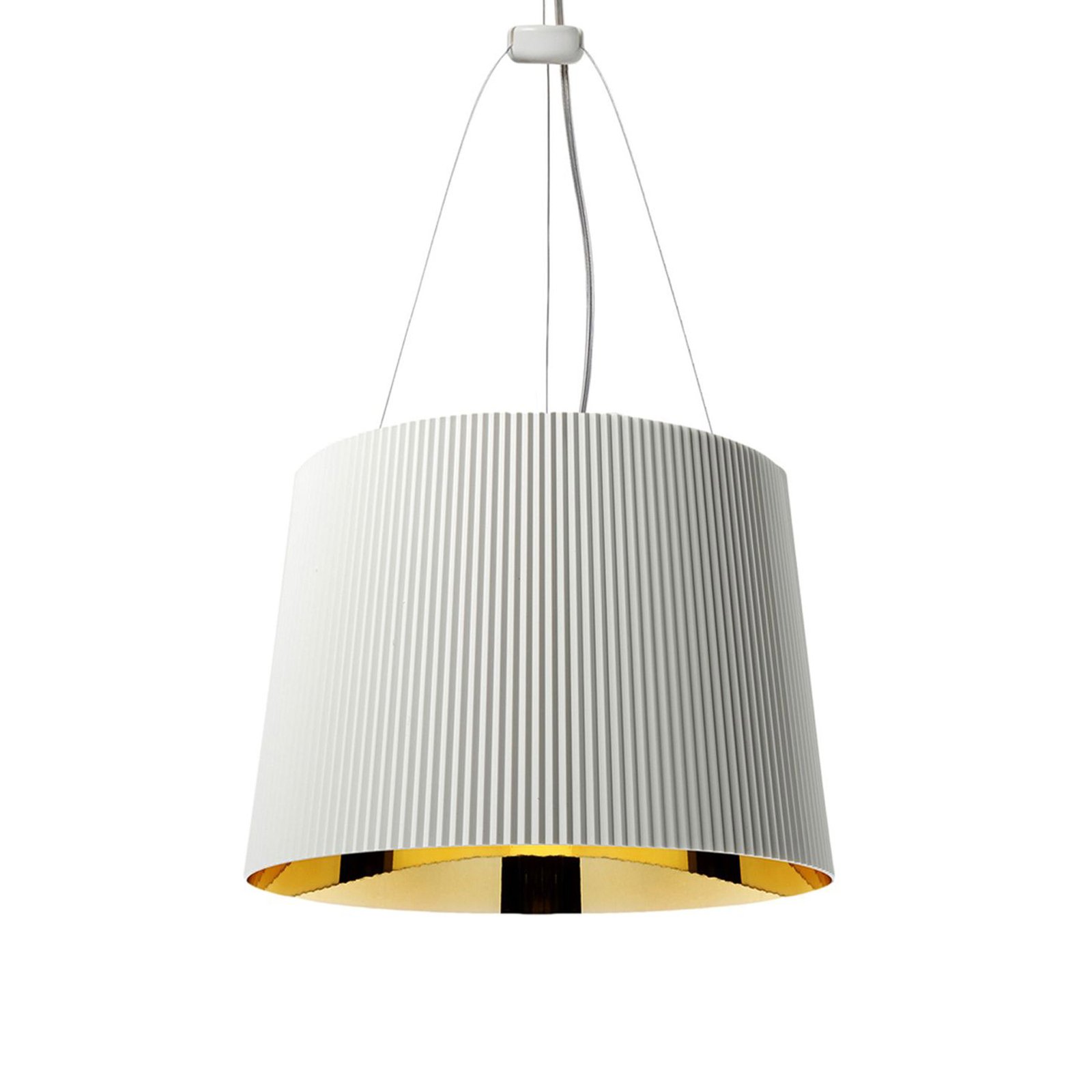 Ge' Lampada a Sospensione Bianco/Oro - Kartell