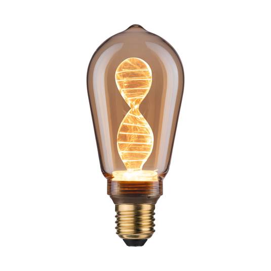 Paulmann LED-lamppu E27 3,5W Helix 1800K ST64 kultainen