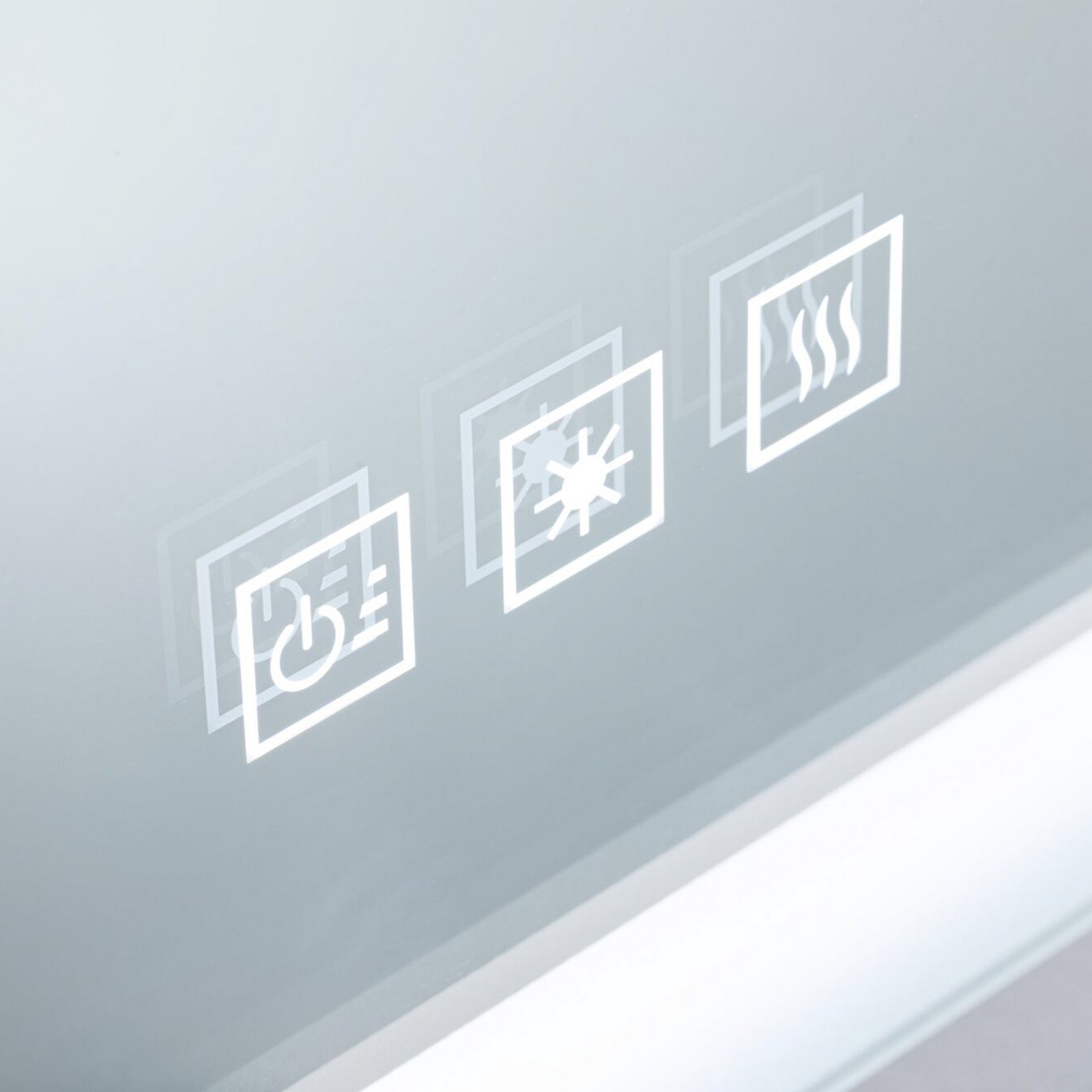 Paulmann LED wall mirror Mirra white 60x80 cm IP44 CCT