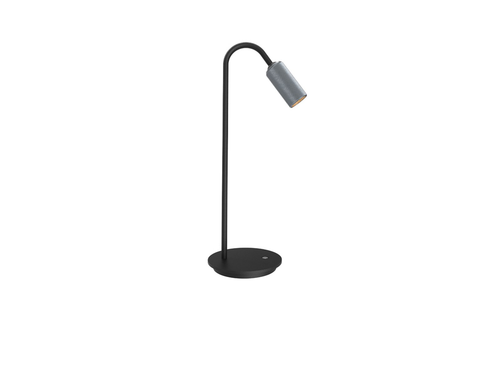 Decor T1 LED Candeeiro de Mesa Dim. Preto/Mate Alu - Antidark