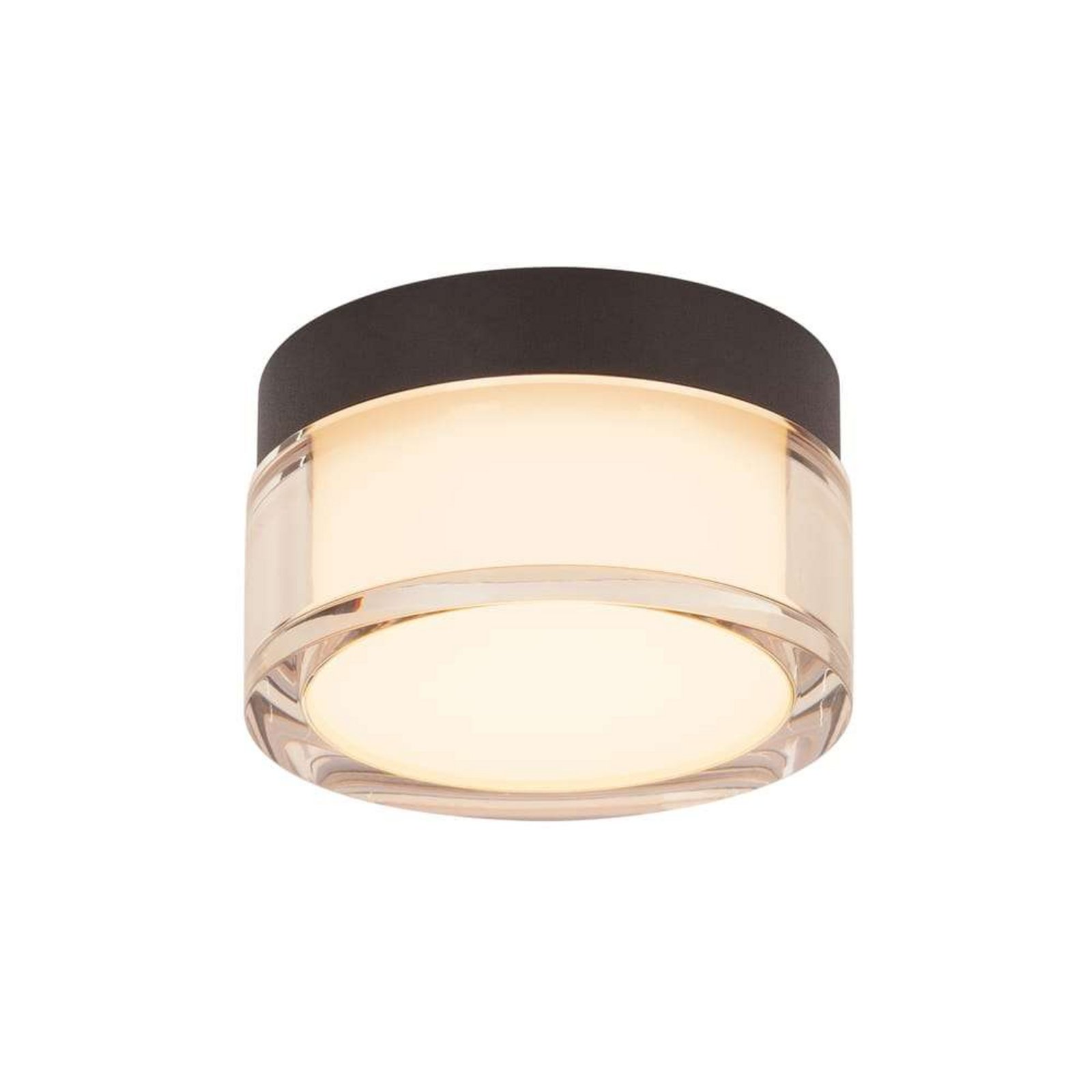 Cyft LED Applique da Parete/Plafoniera Black - SLV