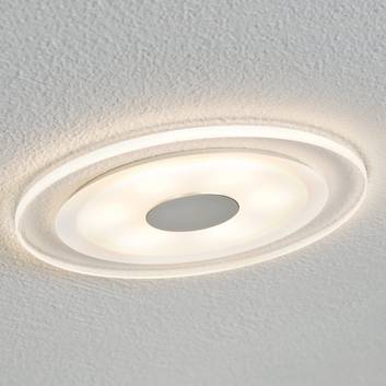 Refinada lámpara empotrable LED Whirl IP23