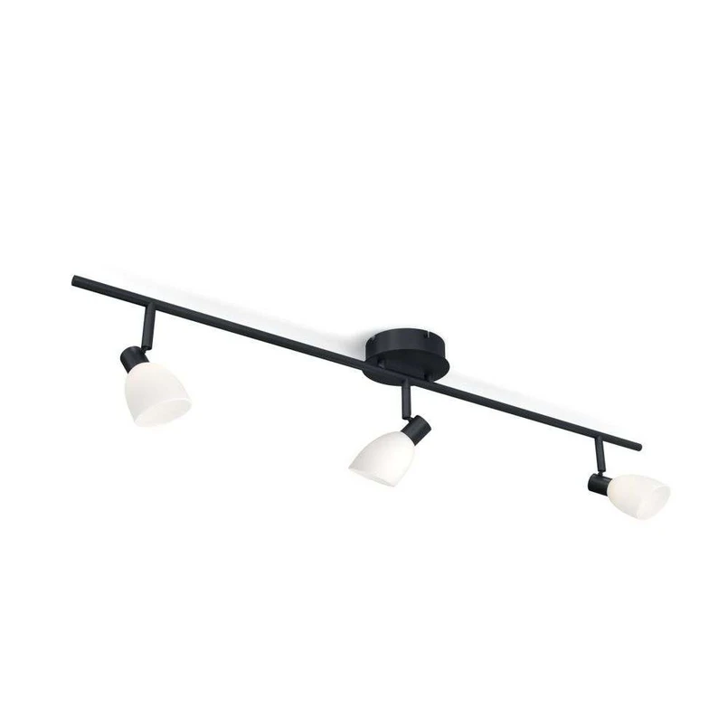 Herstal - Cut 3 Ceiling Lamp Black/Opal