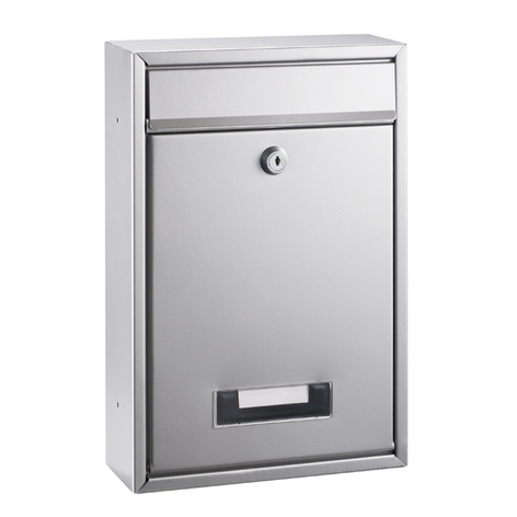 Boîte aux lettres avec fenêtre transparente