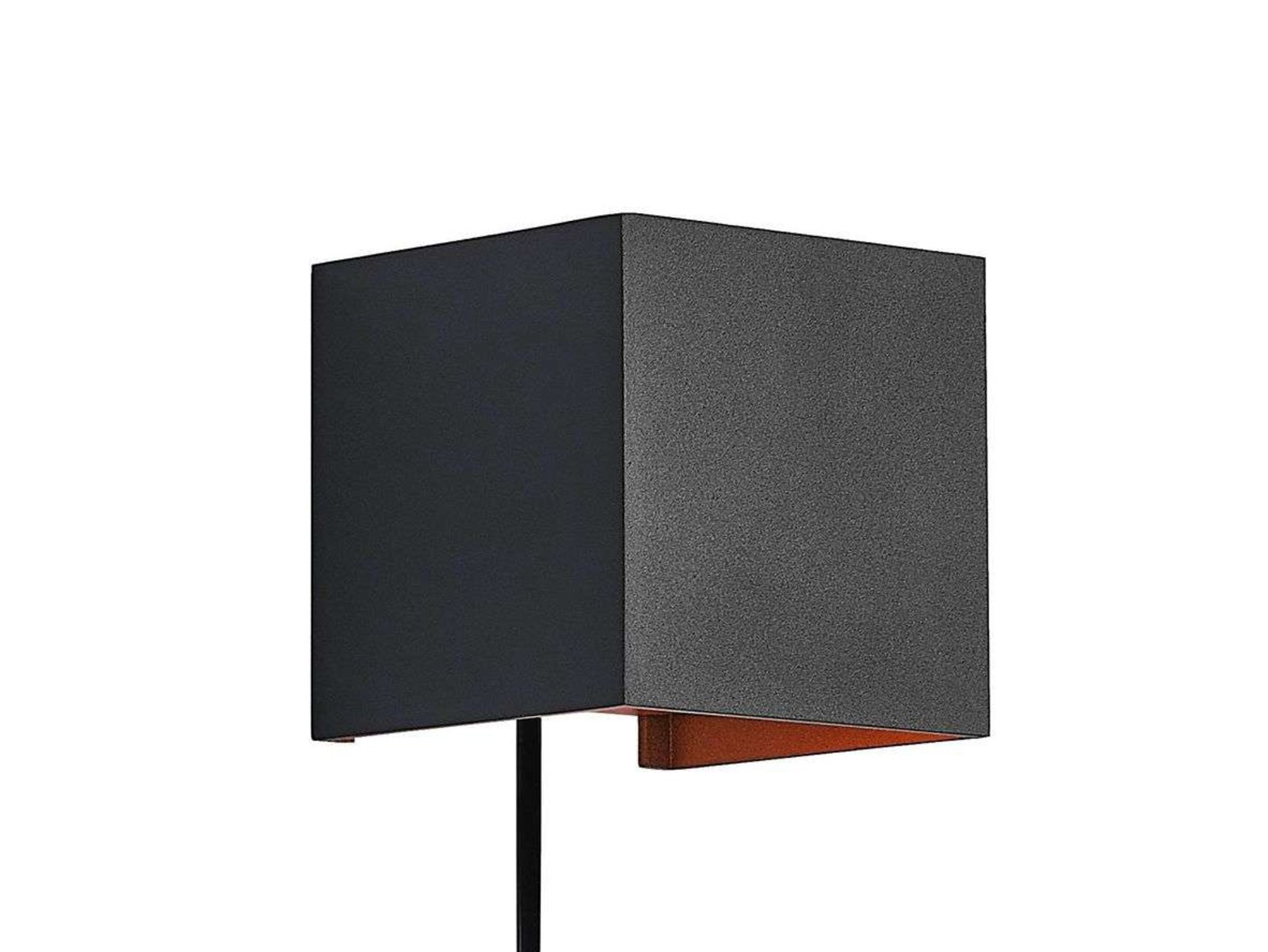 Zuzana Aplique de Pared Square Black - Arcchio