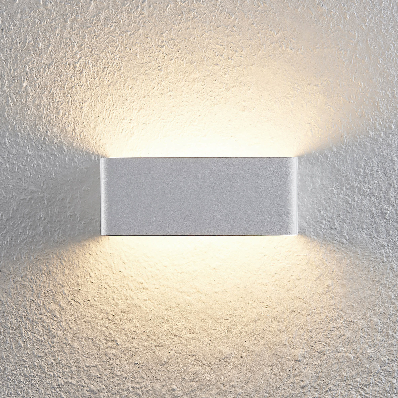 Arcchio Karam LED wandlamp, 20 cm, wit