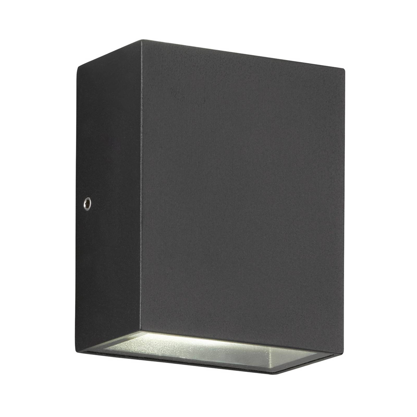 LED-utomhusvägglampa Denver, svart