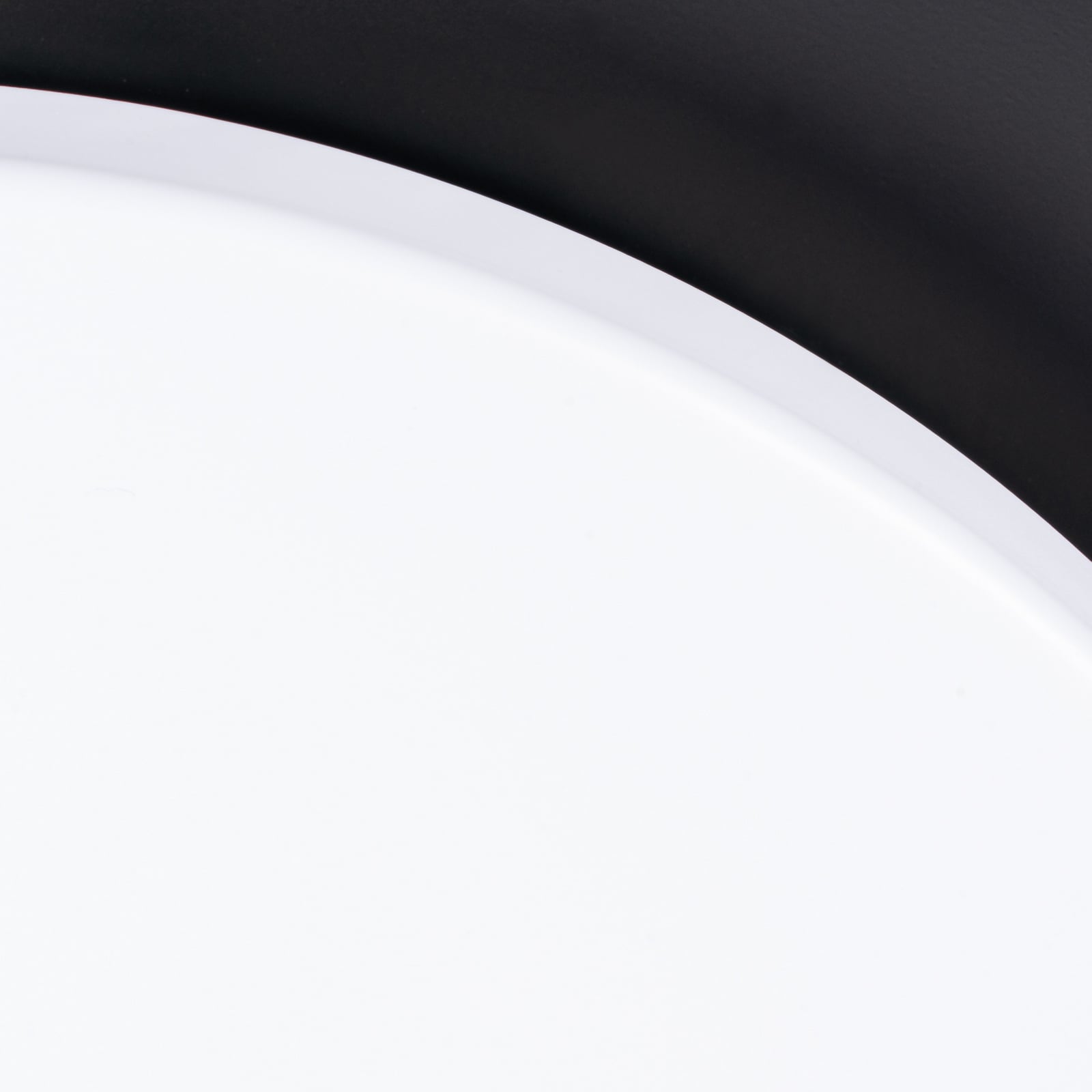 Florie LED-hængelampe, sort, metal, Ø 40 cm – Lindby