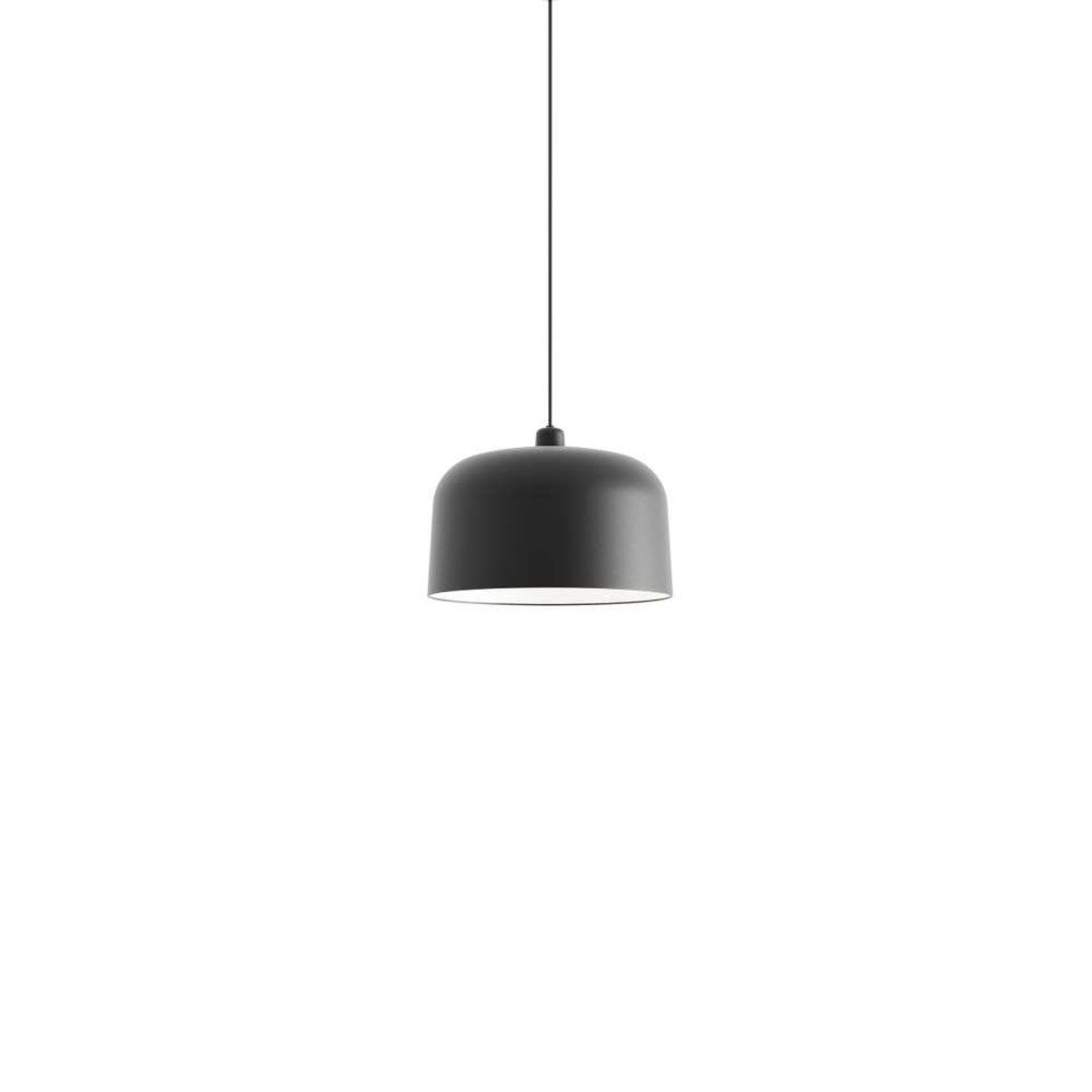 Zile Závěsná Lampa Ø40 Matt Black - Luceplan