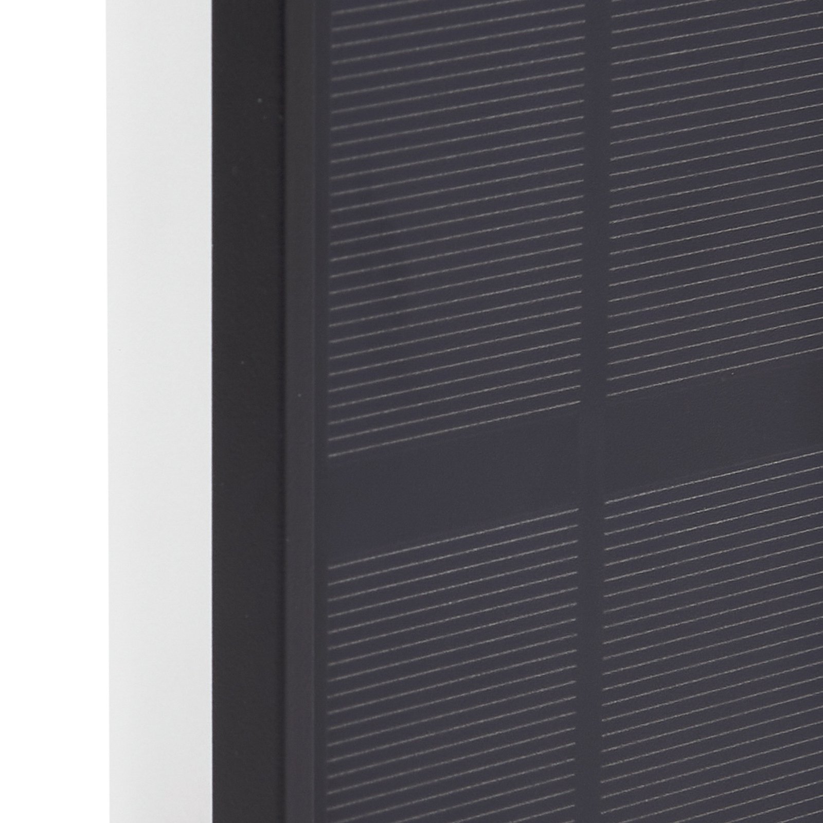 Lindby LED solar wall light Laarni, dimmable, IP54, black