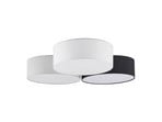 Janita 3 LED Stropní Lampa Grey/Black/White - Lindby