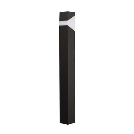 Bolardo luminoso LED Kiran, detector de movimiento