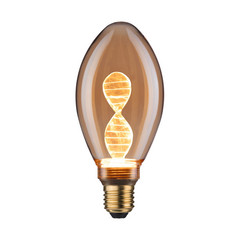 Paulmann LED-lamppu E27 3,5 W Helix 1800K kultainen