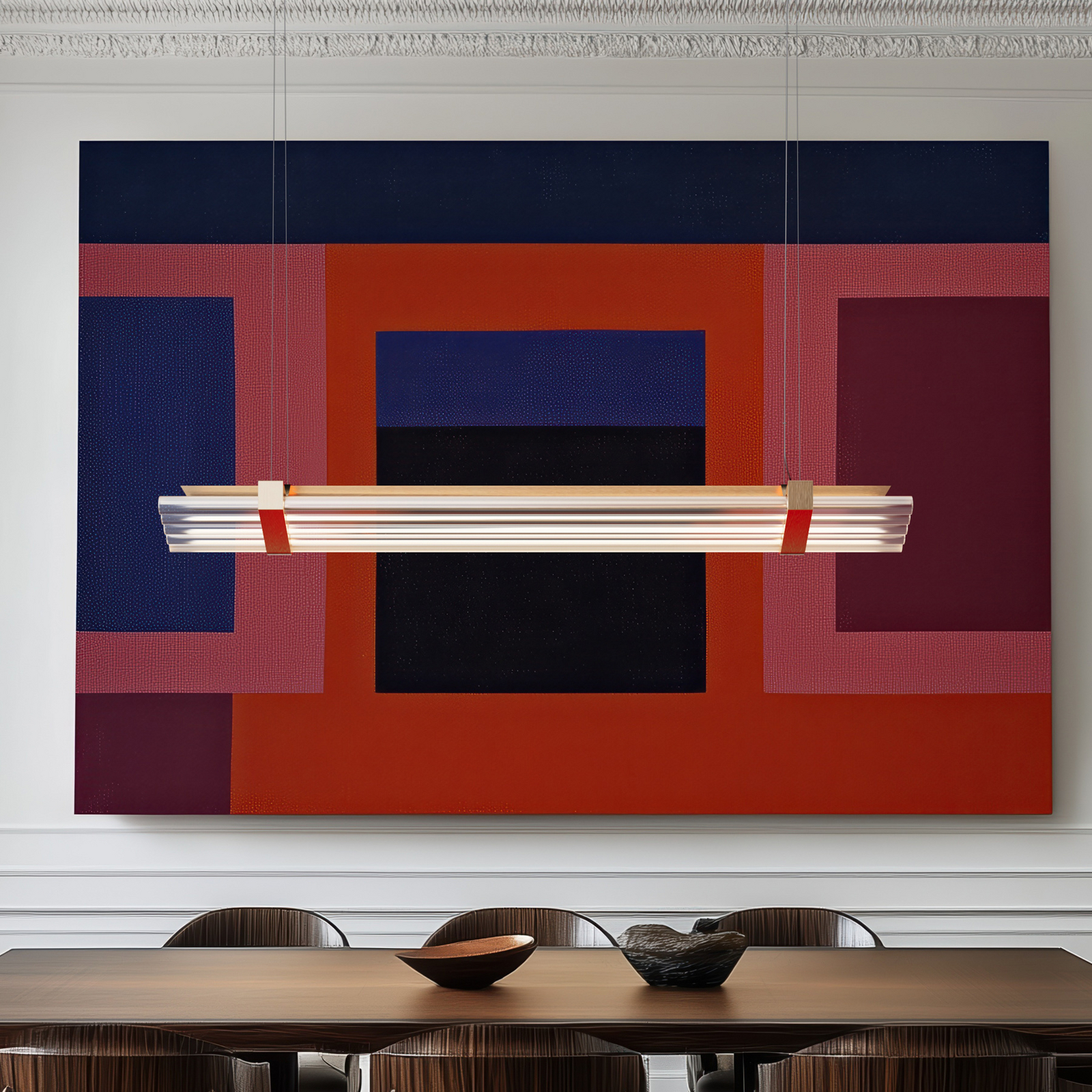 Seagull 9 Pendelleuchte L1200 Bronze - DCW