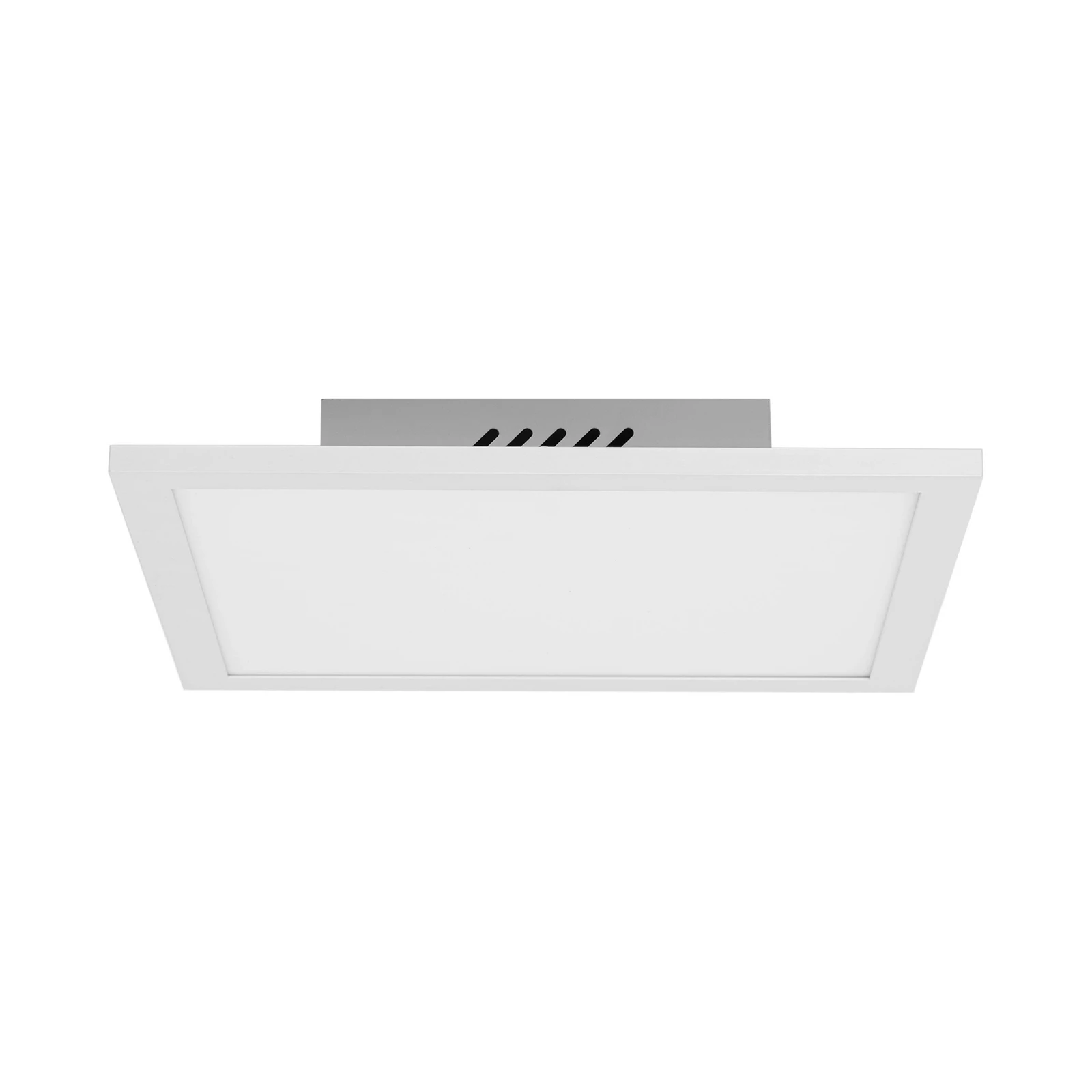 Lindby LED панел Lamin, бял, 30 cm, CCT, с възможност за димиране, дистанционно