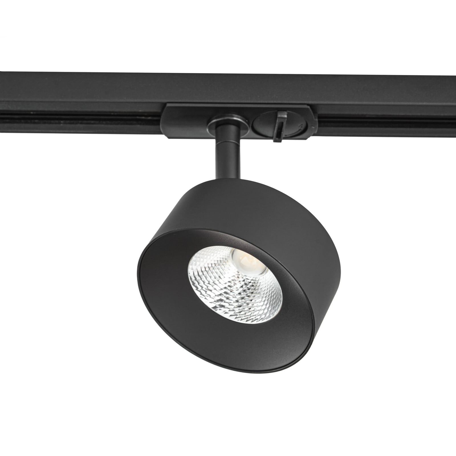 Lindby sliedes sistēma Linaro, Ø 9,5 cm, 5-spārnu, LED, melna Lindby sliedes sistēma Linaro, Ø 9,5 cm, 5-spārnu, LED, melna