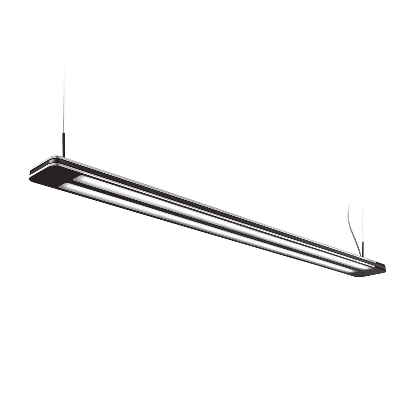 Trentino II LED-pendellampa, 83 W, svart