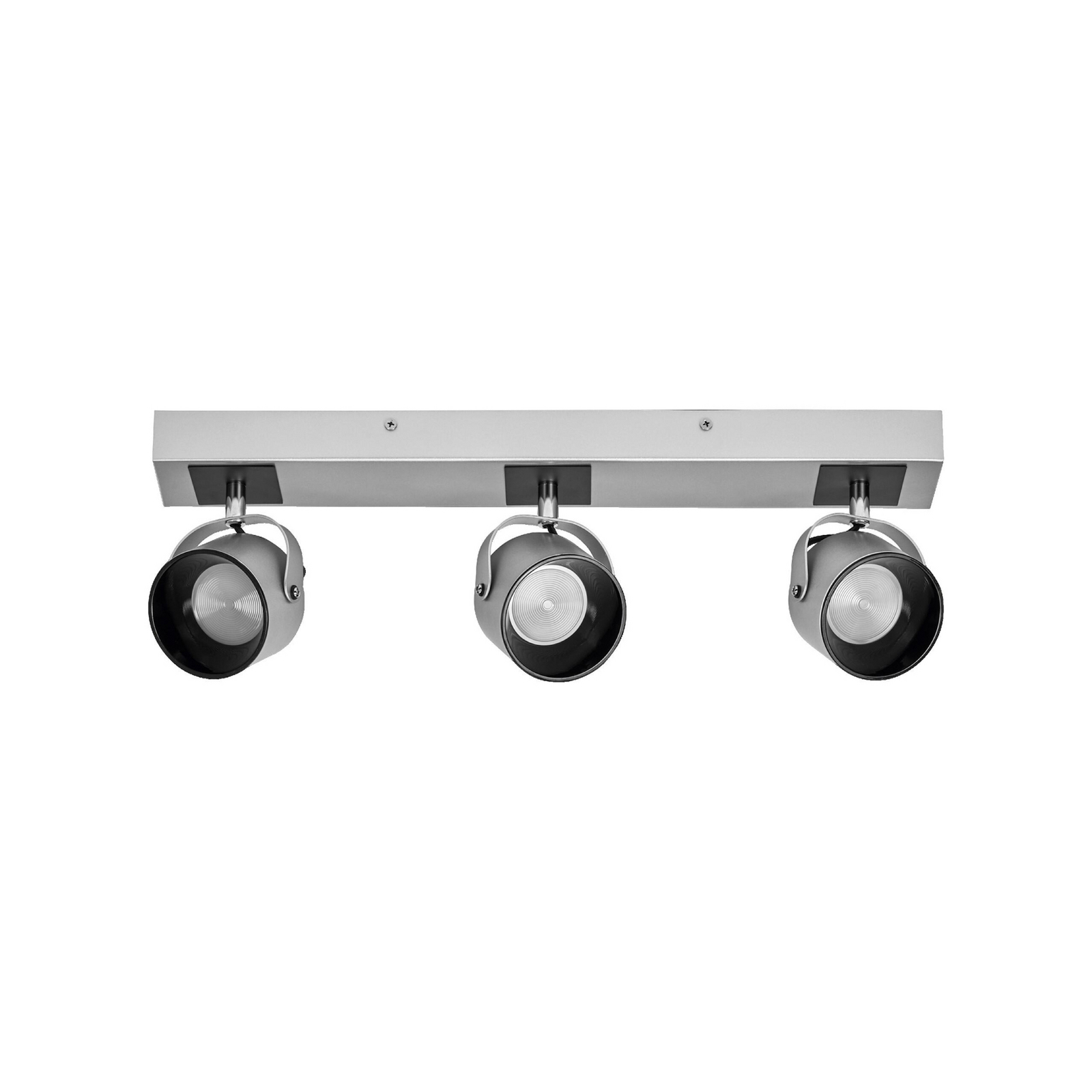 OSRAM LED-Deckenleuchte JUPITER, 3-flammig, silber, Metall